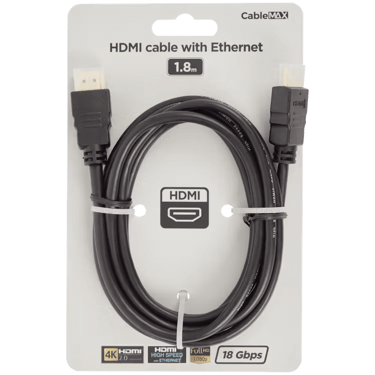 HDMI cable with packaging 1.8 meters